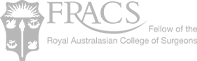 FRACS (Fellow of the Royal Australasian College of Surgeons) Logo